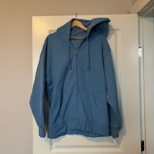 Aritzia boyfriend zip up hoodie